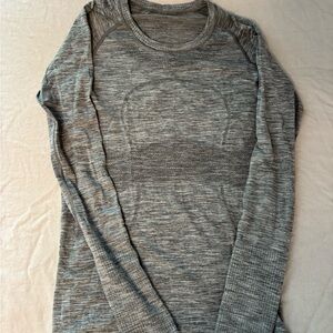 Gray Long Sleeve Swiftly Tech